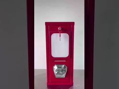 Jual enam warna opsional 2 kolom tato foto stiker mesin penjual otomatis