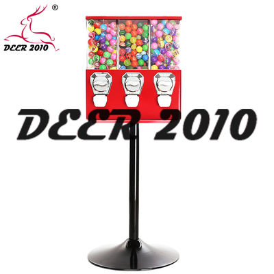 Jual Mesin Jual Permen karet dengan Roda Permen Bulk dan Perlindungan Matahari Waterproof